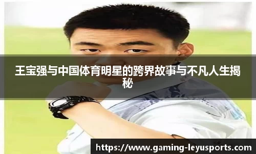 王宝强与中国体育明星的跨界故事与不凡人生揭秘